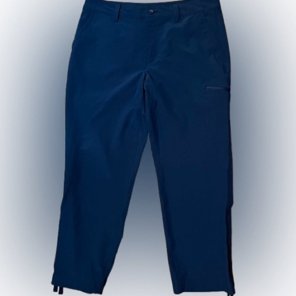 Eddie Bauer Stretch Ripstop Crop Women’s Navy Blue Pants Size 6